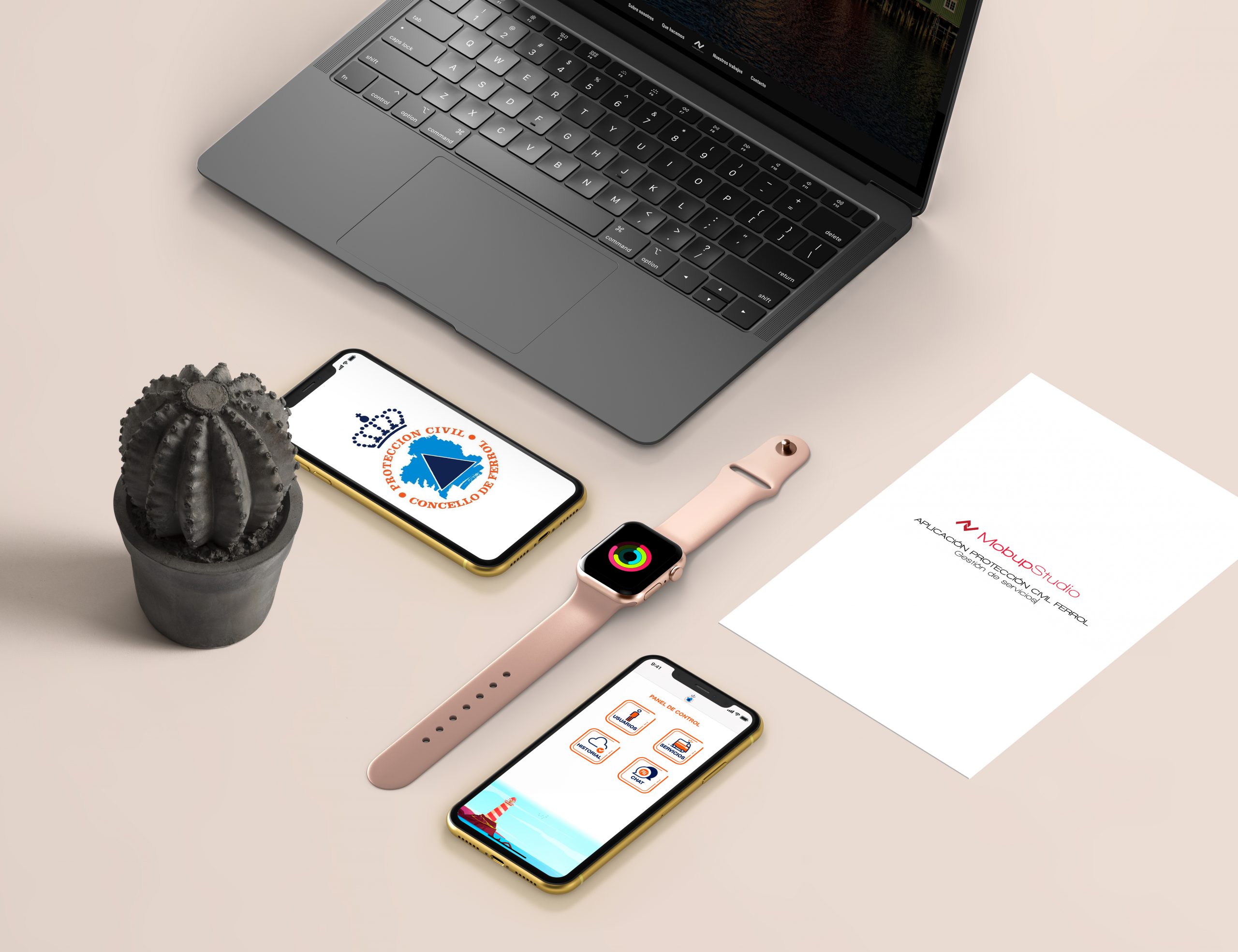 aplicacion protección civil