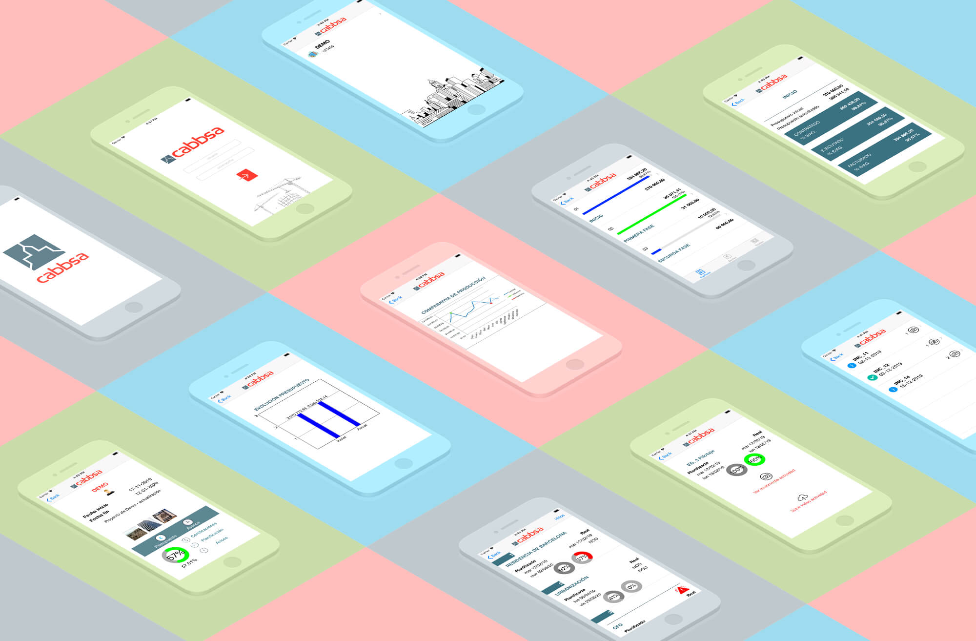 aplicación gestión de obras